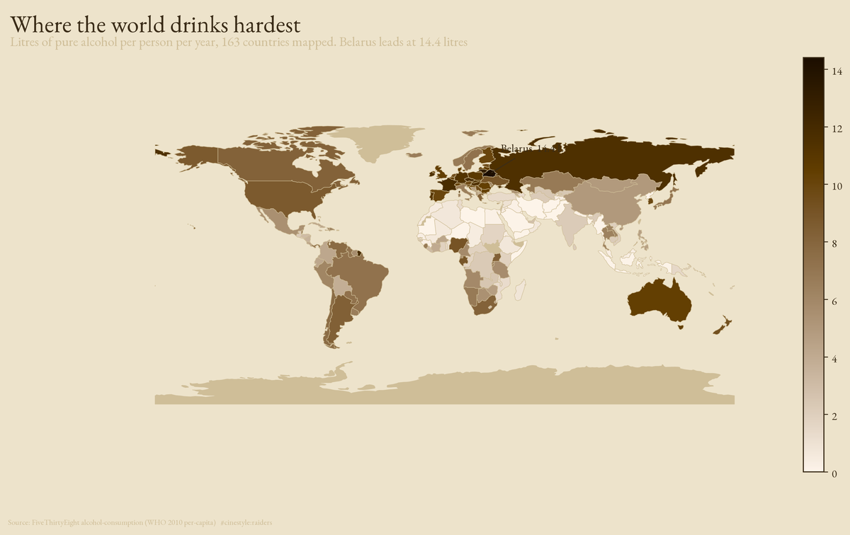 Lead figure for A World Map of Drinking